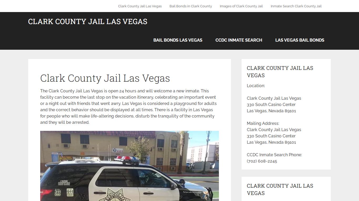 Clark County Jail Las Vegas - Clark County Jail Las Vegas